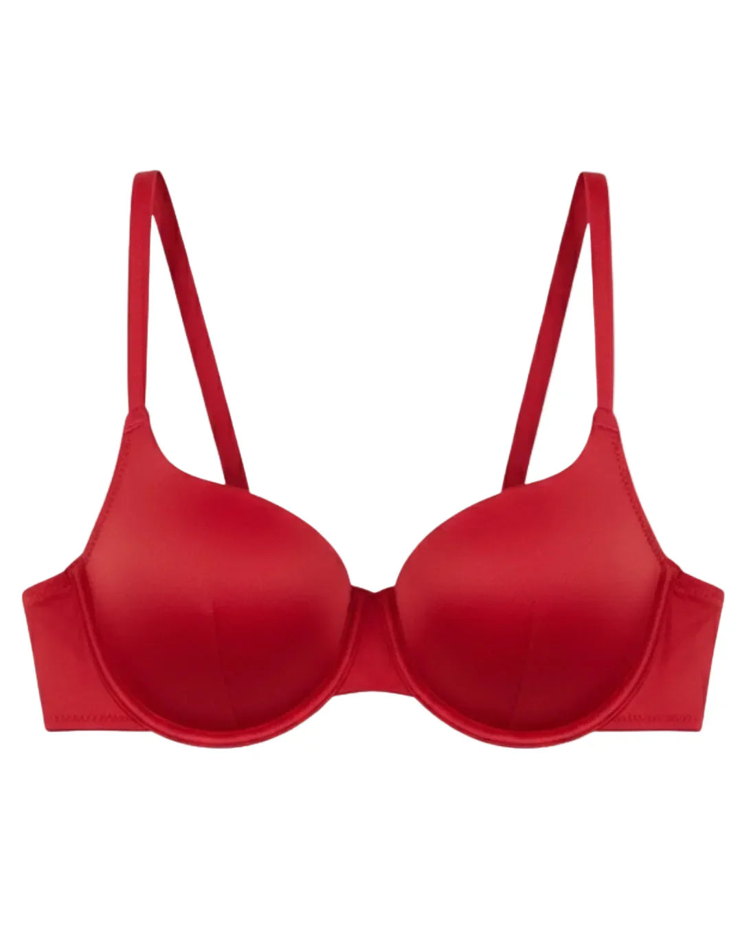 Non-Padded Bra Set - Camille - Red