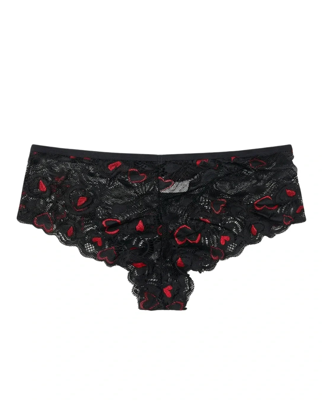 Non Padded Bra Set - Heart Lace