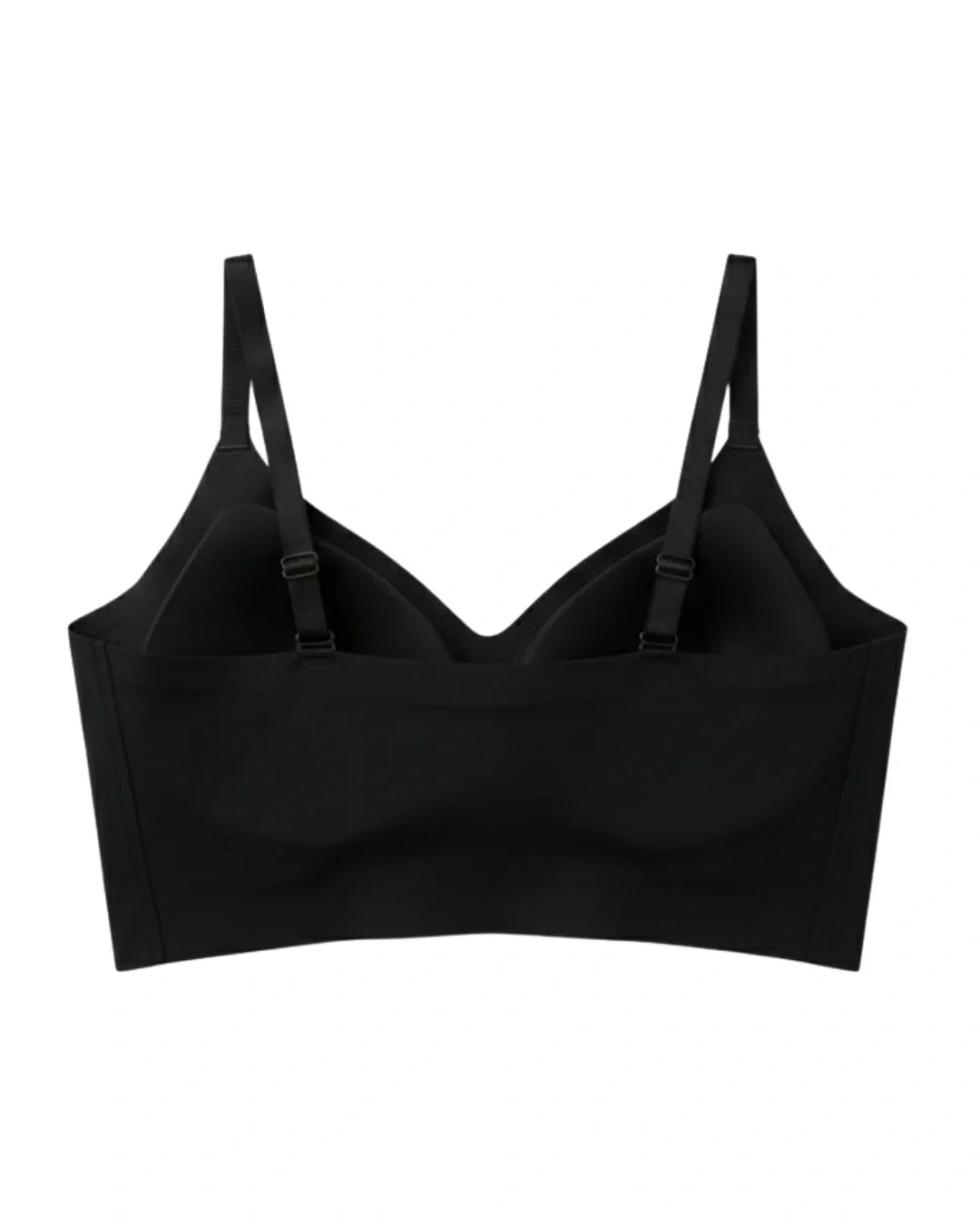 Seamless Padded Bra - Silvera - Black