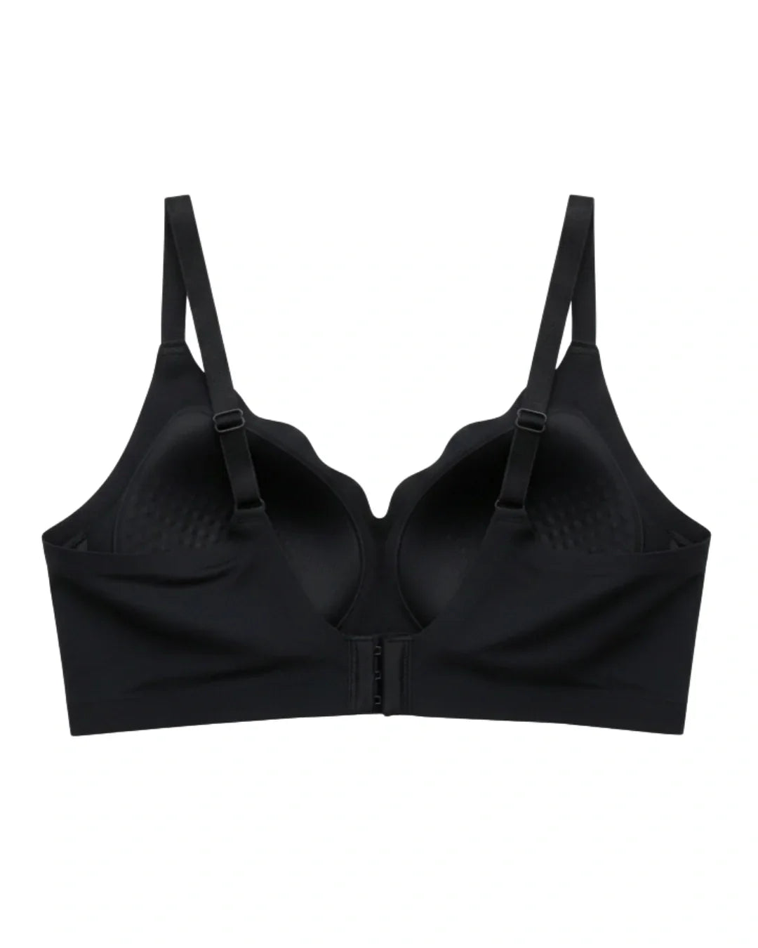 Seamless Padded Bra - Amorva - Black