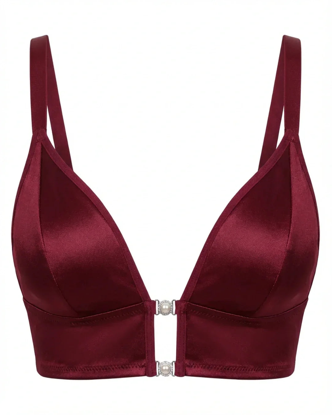 Non-Padded Bra - Ruby