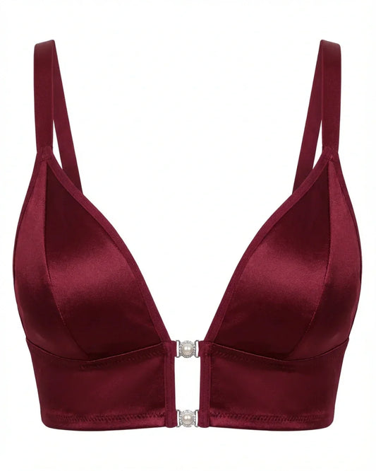 Non-Padded Bra - Ruby