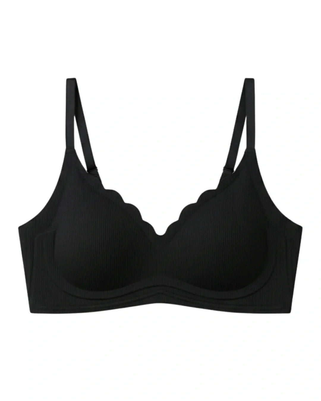 Seamless Padded Bra - Swana - Black