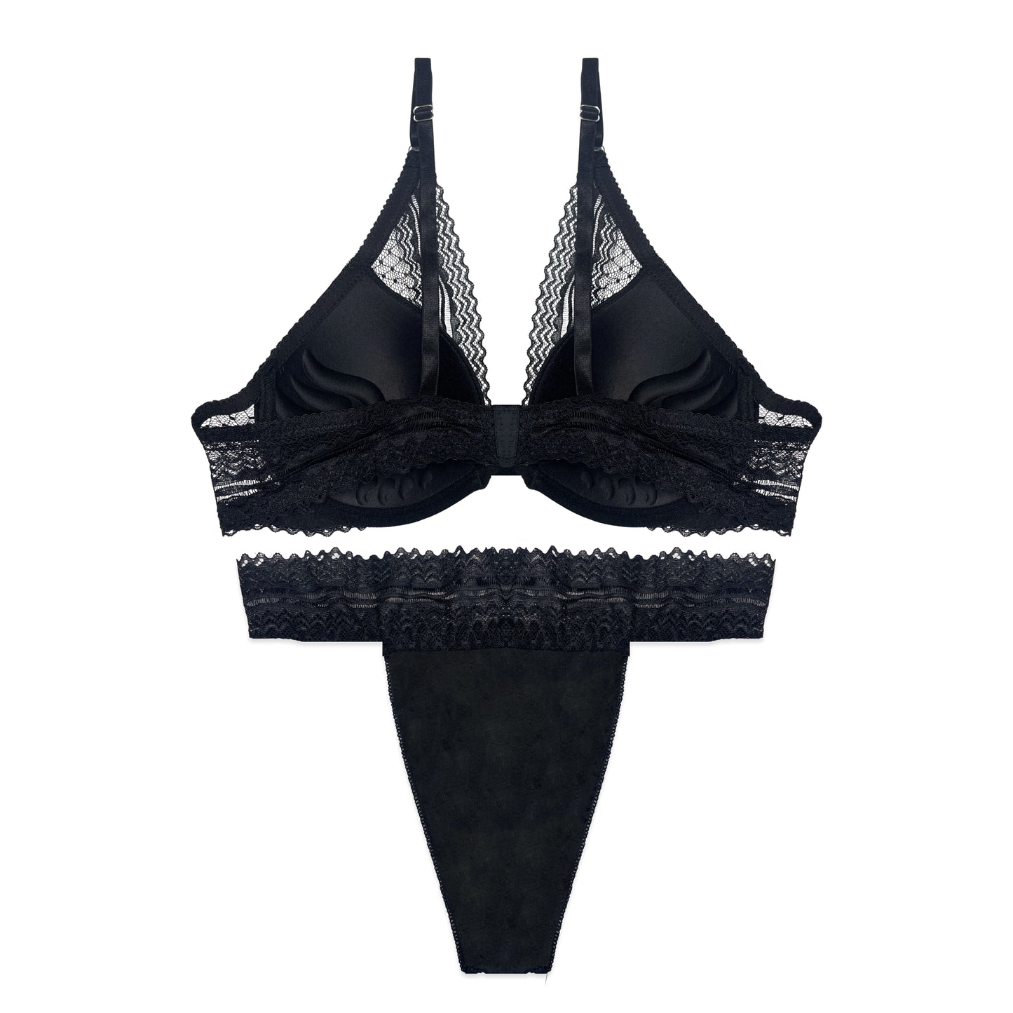 Azure Non Padded Bra and Panty Set