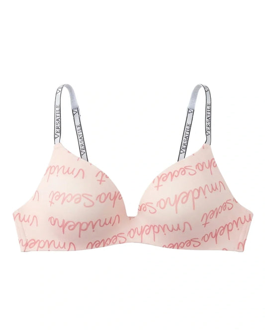 Seamless Padded Bra - Velrix - Pink