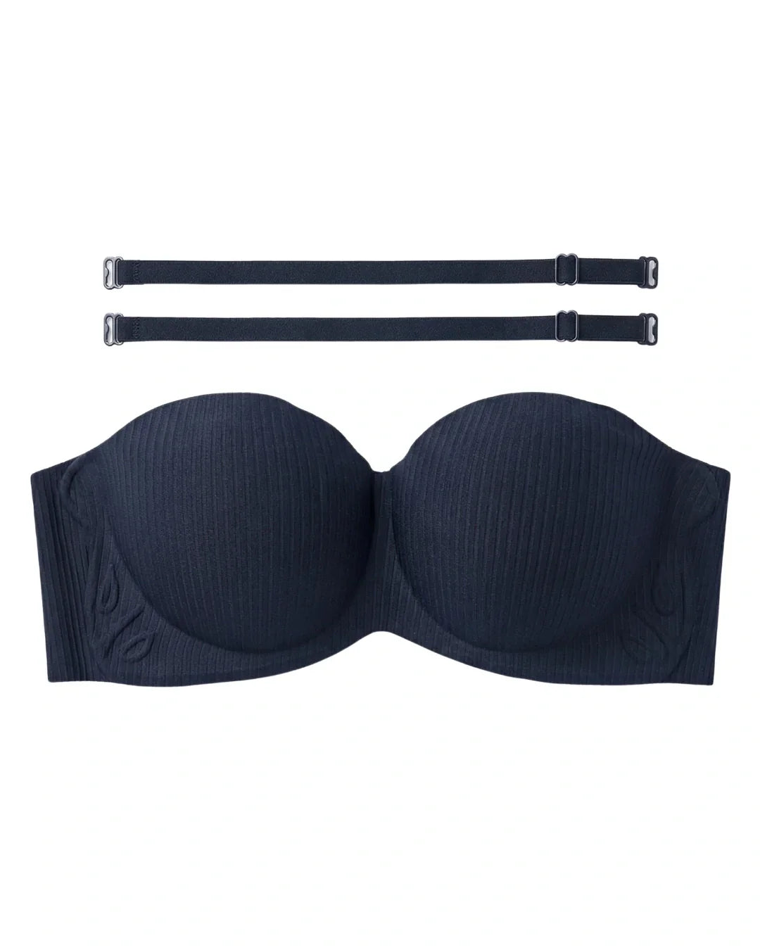 Seamless Padded Bra - Vellia - Black