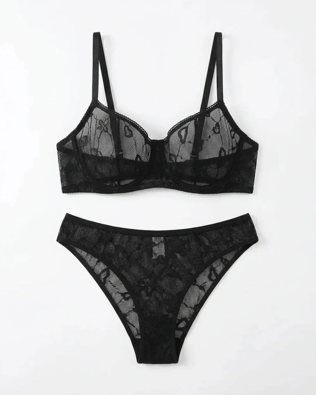 Non-Padded Bra Set -  Arlina