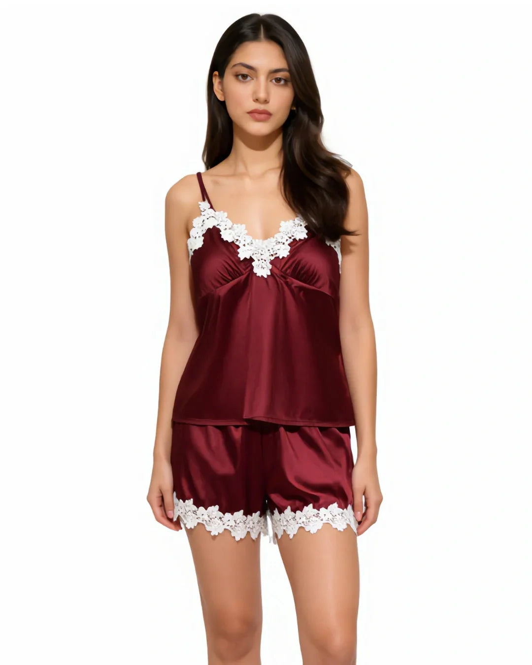 Cami Set - Nuvia - Red