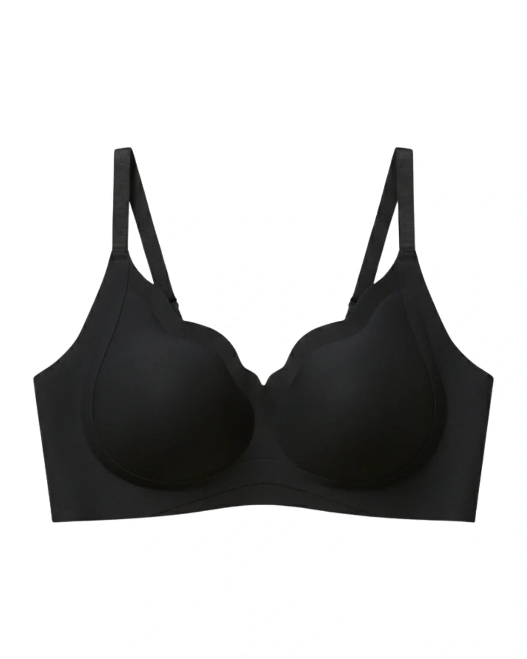 Seamless Padded Bra - Lunex - Black