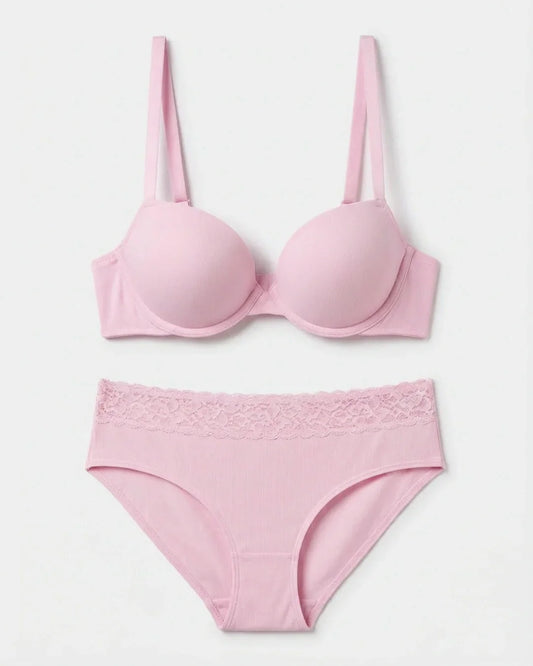 Padded Bra Set - Blushia
