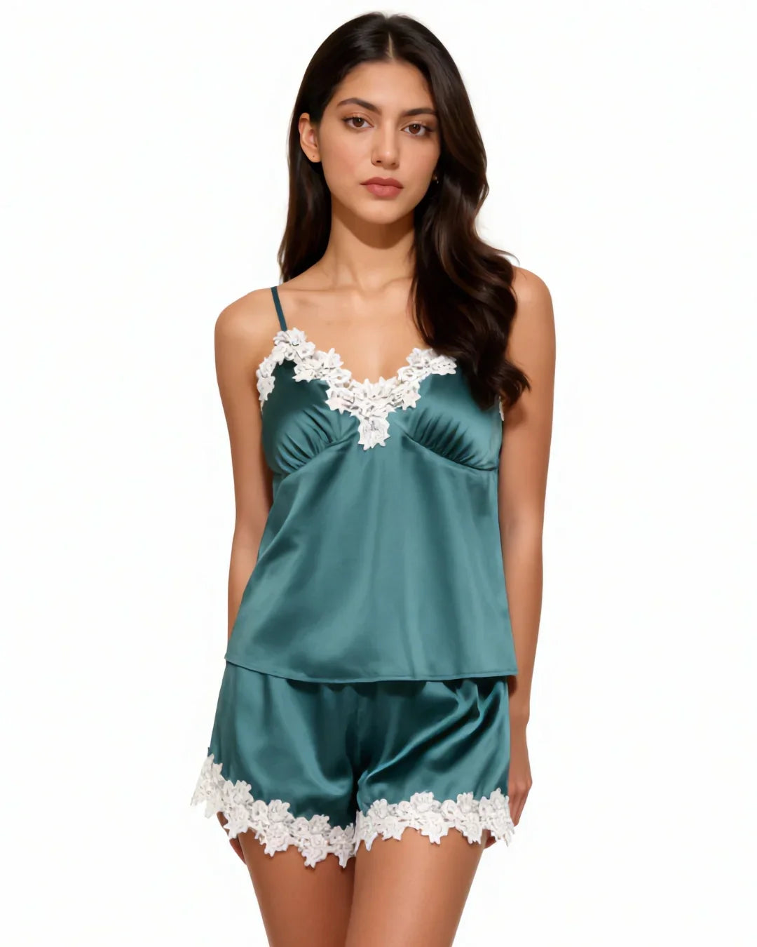Cami Set - Nuvia - Green