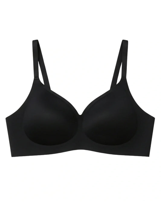 Seamless Padded Bra - Silven - Black
