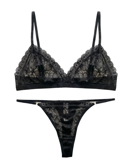 Non Padded Bra Set - Elarose