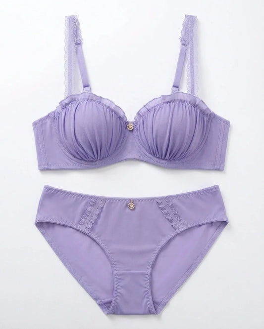 Padded Bra Set -  Lilac Muse