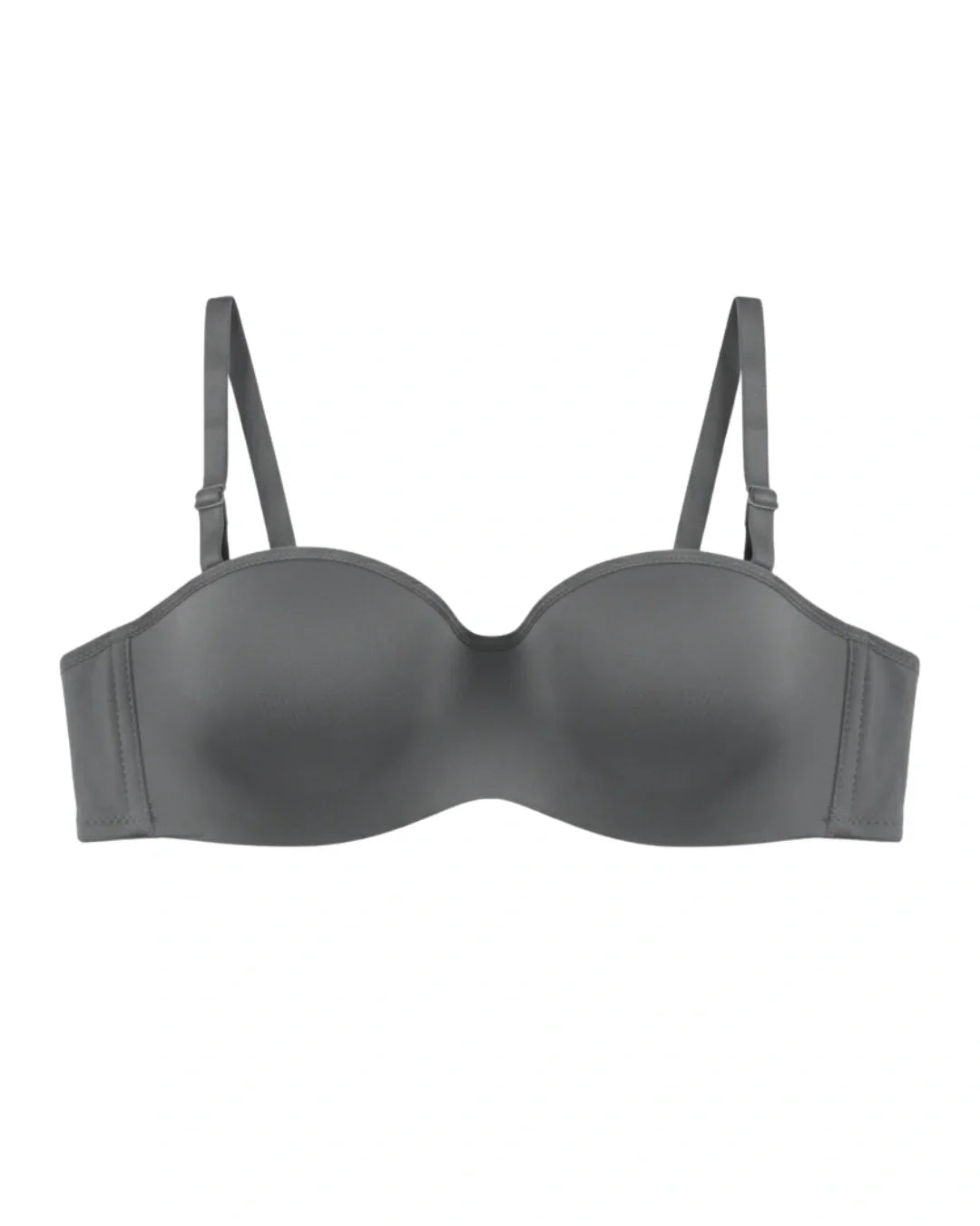 Padded Bra - Soft Wrap - Grey