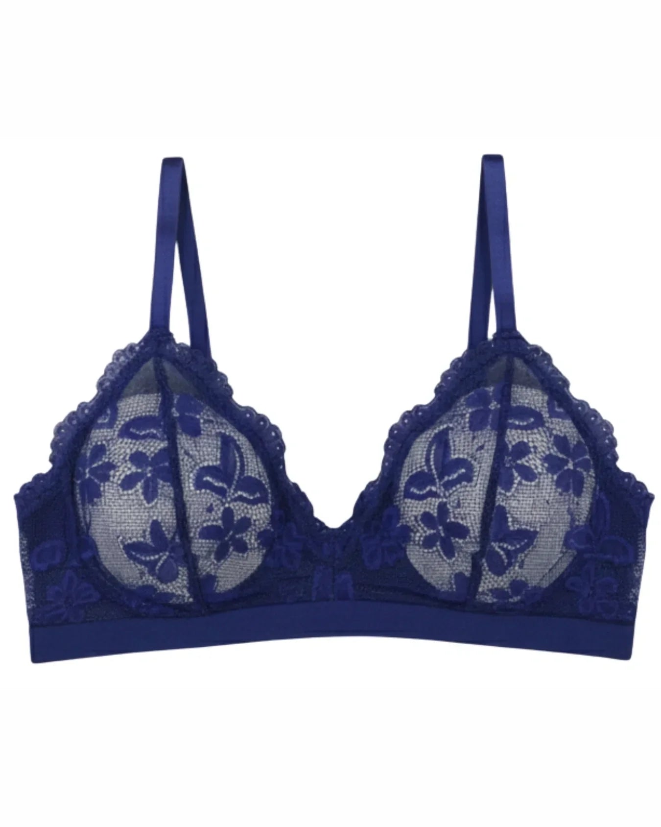 Padded Bra - Noelia - Navy Blue