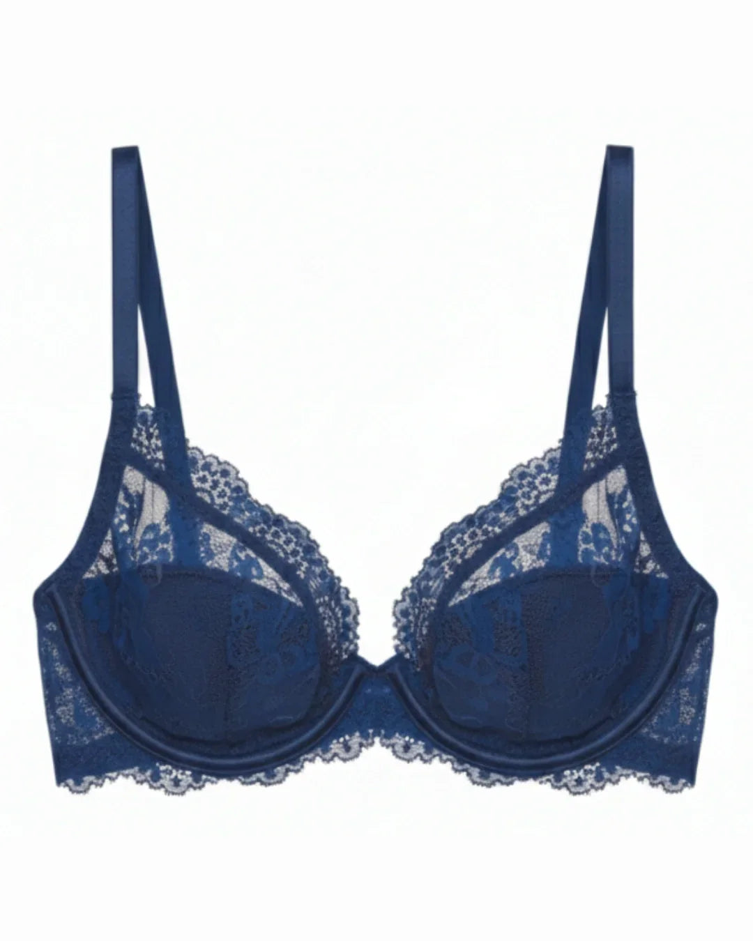 Non-Padded Bra - Sophia - Blue