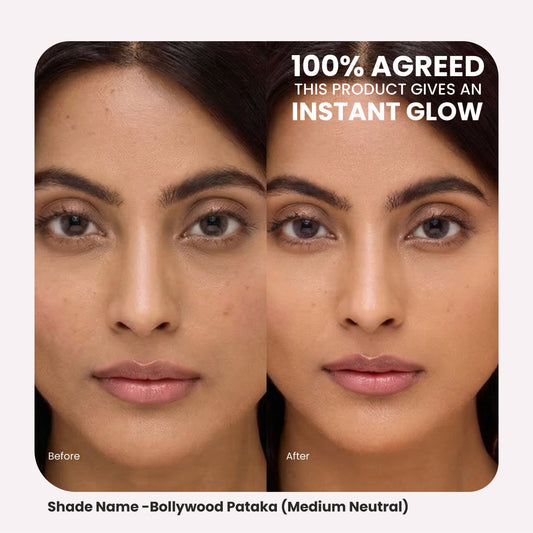 Magic Mirror Glow Serum Tint 4 in 1 (Benefits) - 001 Pahadi Princess (Fair)