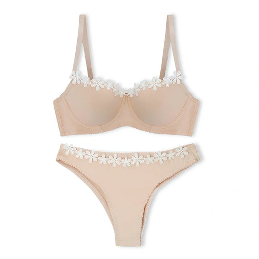 Bra Set - Vanilla Lace