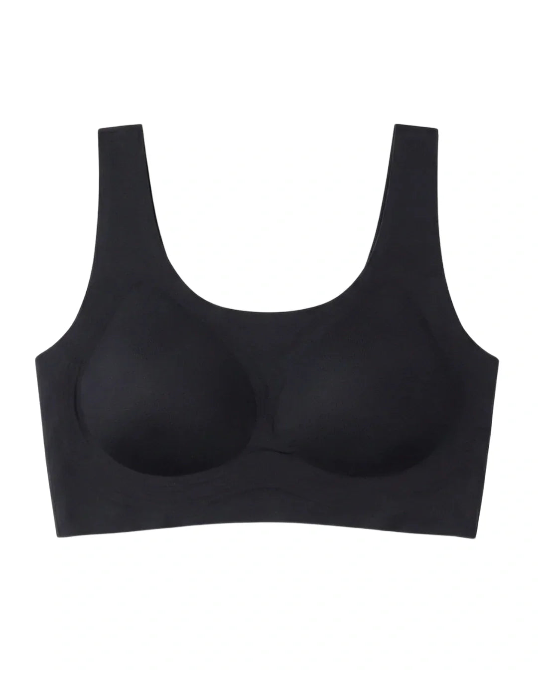 Seamless Padded Bra - Valenra - Black