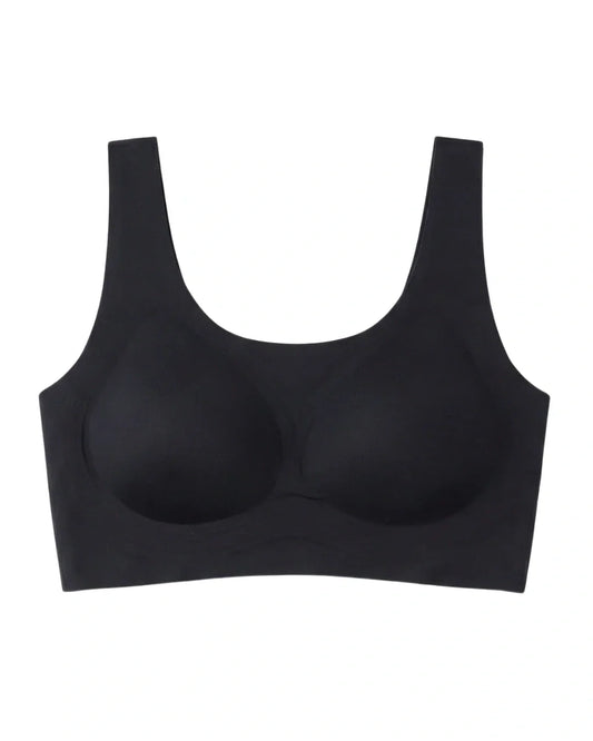 Seamless Padded Bra - Valenra - Black