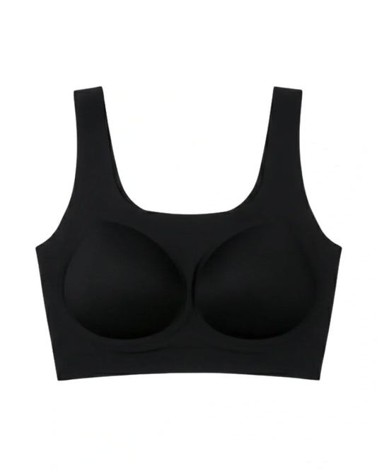 Seamless Padded Bra - Nolyn - Black