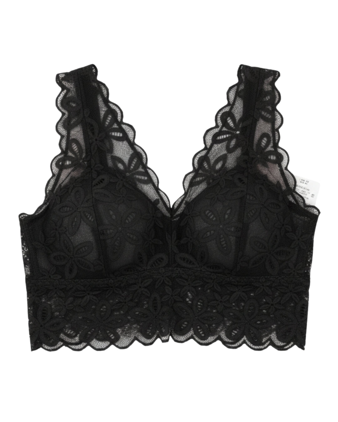Padded Bralette - Lace Flux - Black