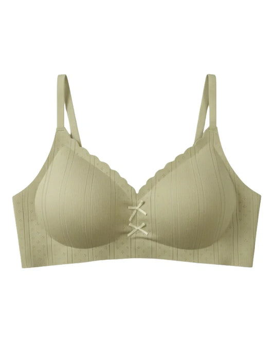 Seamless Padded Bra - Pluma - Olive