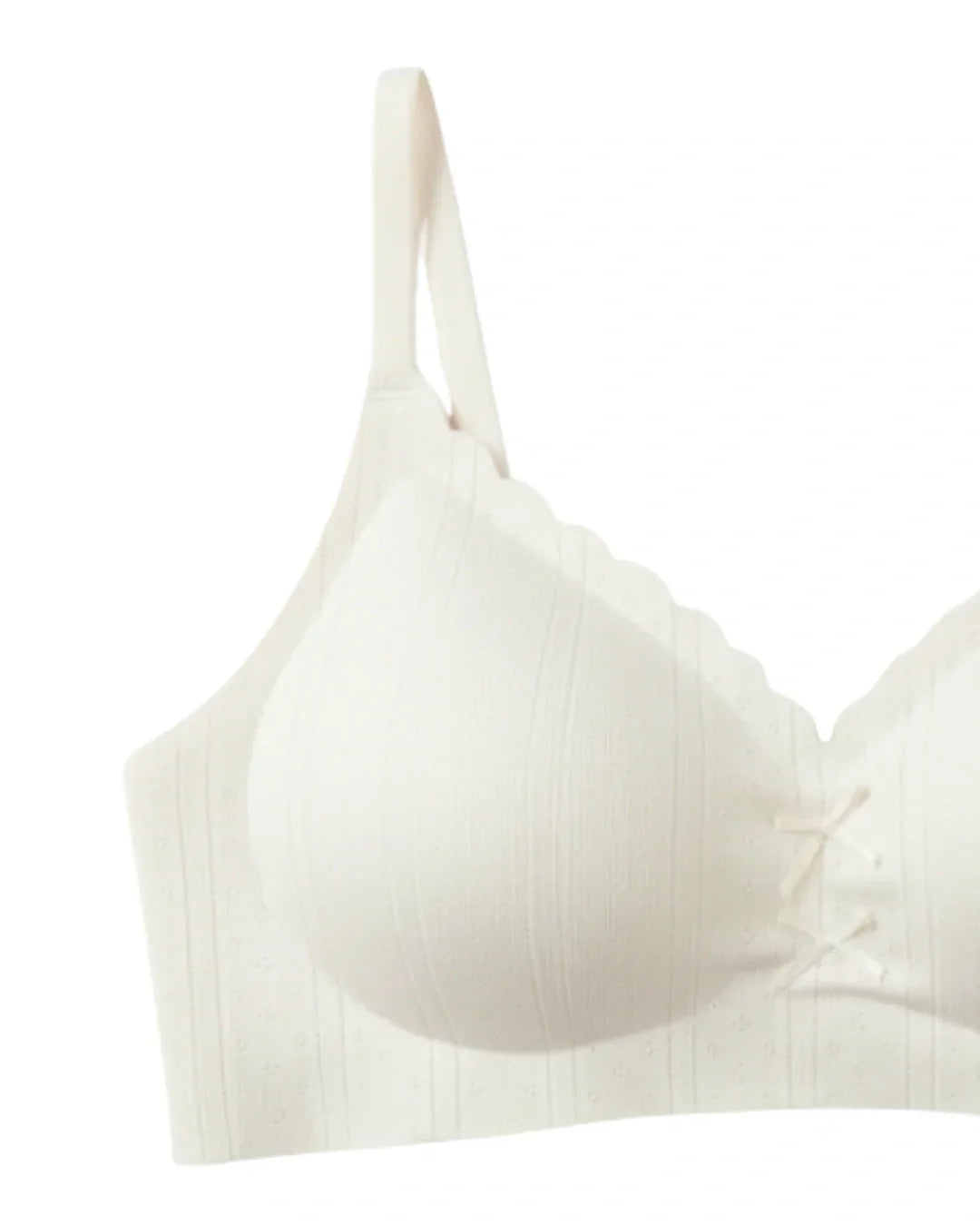 Seamless Padded Bra - Pluma - Off White