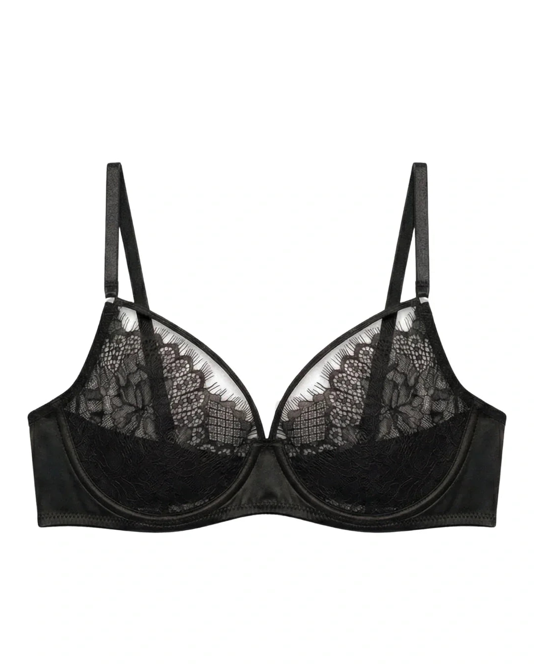 Non-Padded Bra - Vyxen - Black