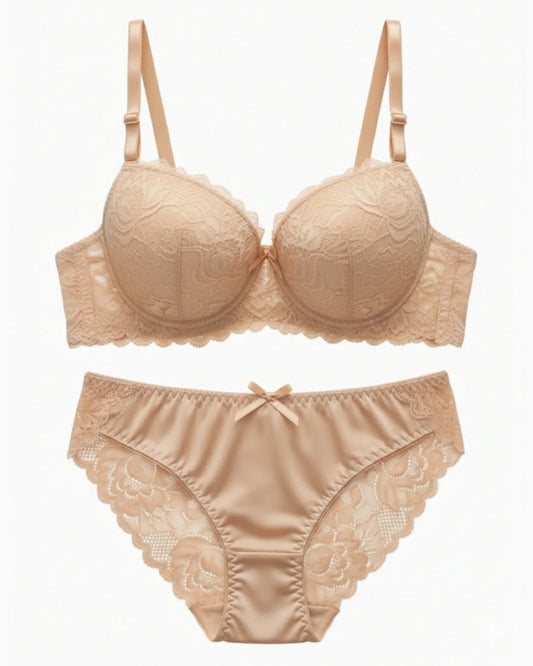 Padded Bra Set -  Embro - Dark Skin