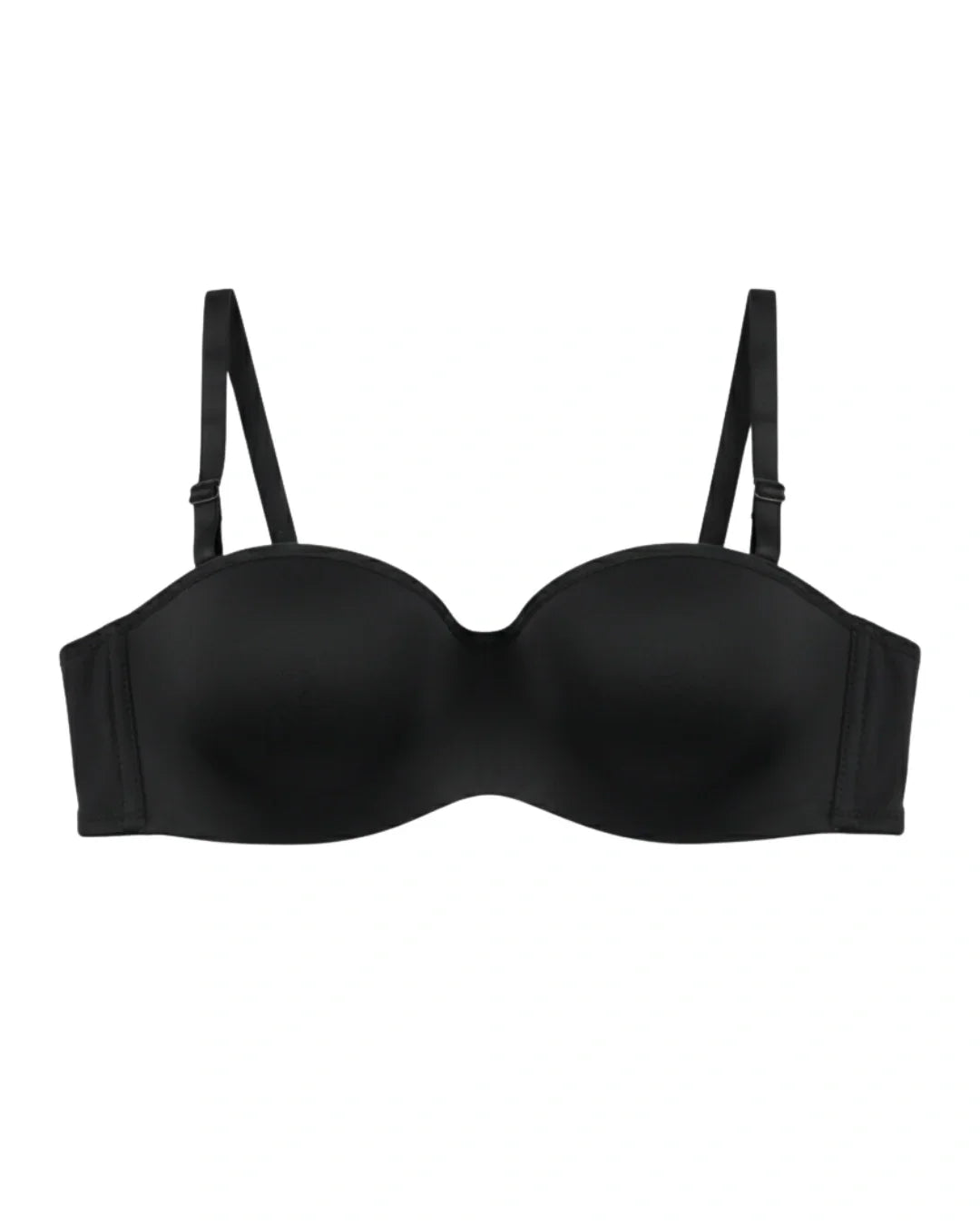 Padded Bra - Soft Wrap - Black
