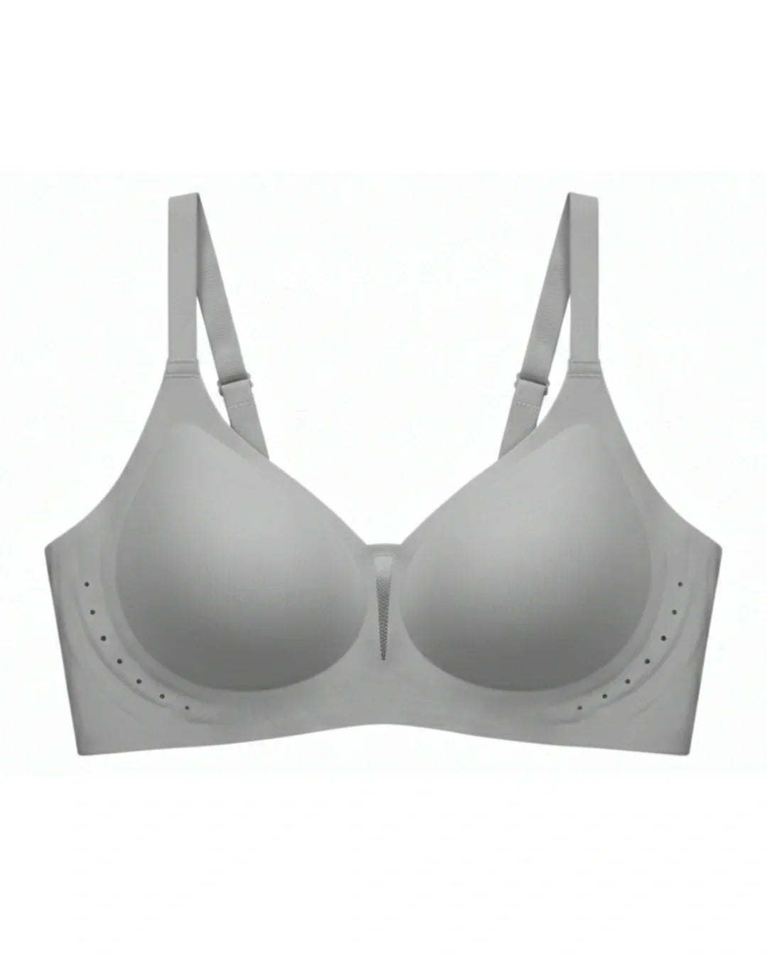 Seamless Padded Bra - Eros - Ash Gray