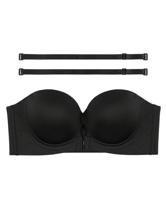 Seamless Padded Bra - Noryx - Black