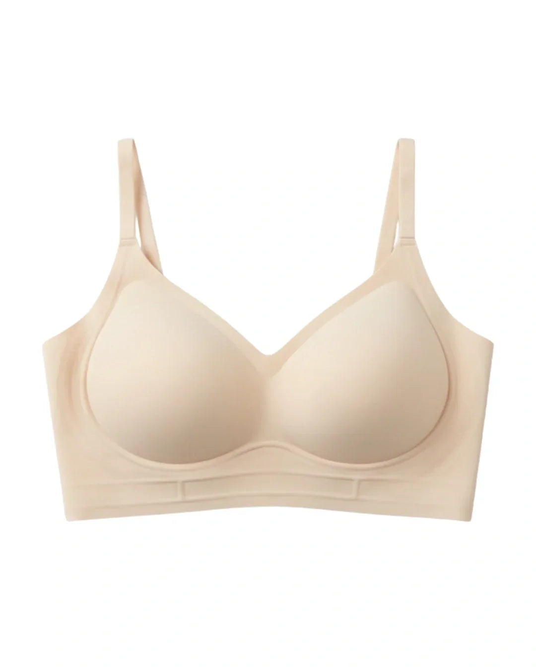 Seamless Padded Bra - Silvera - Skin
