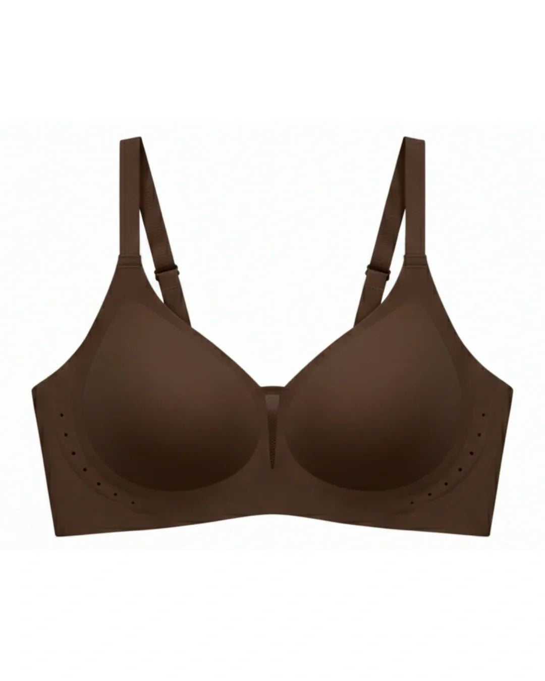 Seamless Padded Bra - Eros - Dark Brown