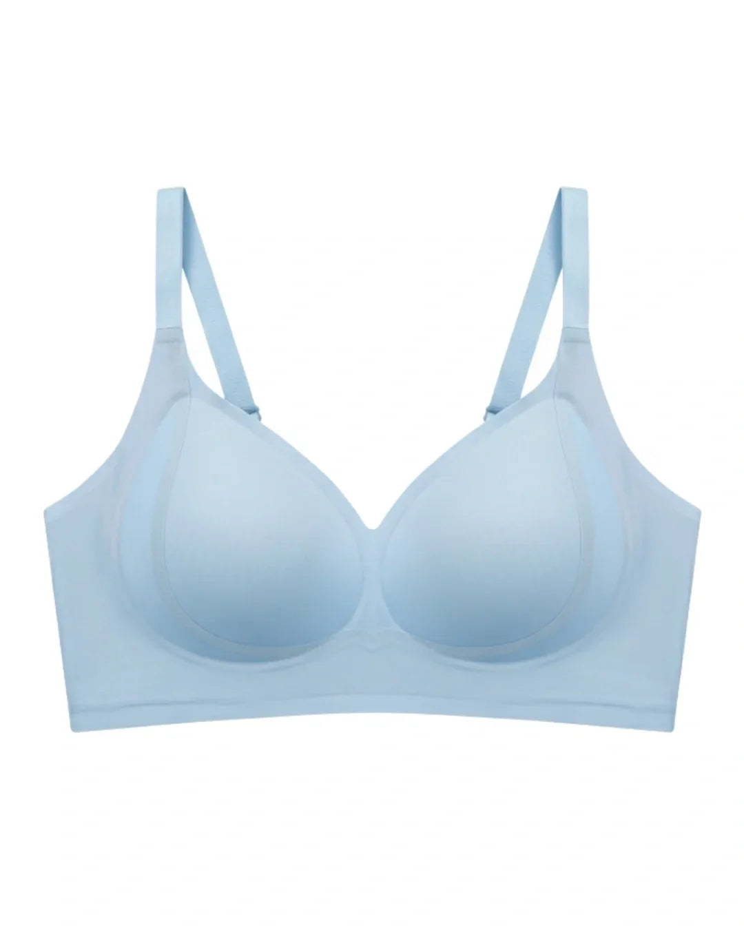 Seamless Padded Bra - Zavelle - Sky Blue