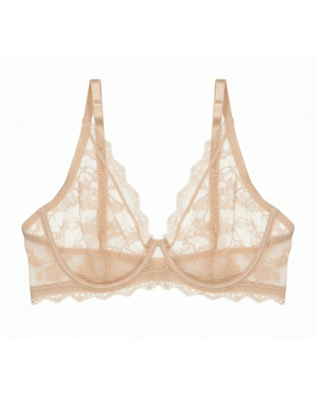 Non-Padded Bra - Aria - Off White