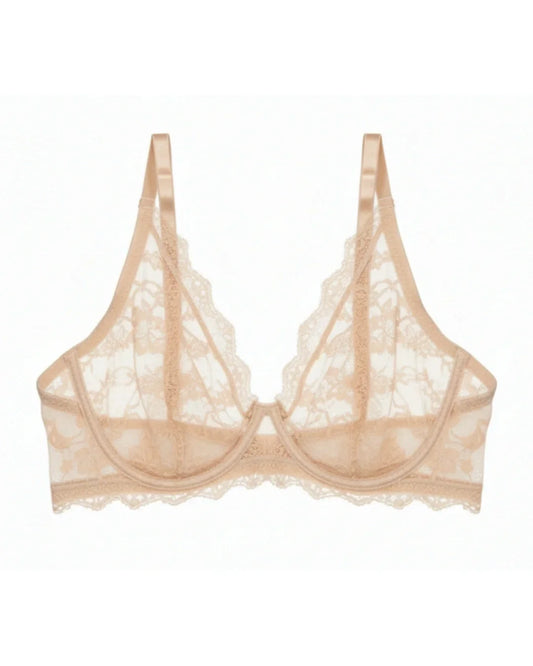Non-Padded Bra - Aria - Off White