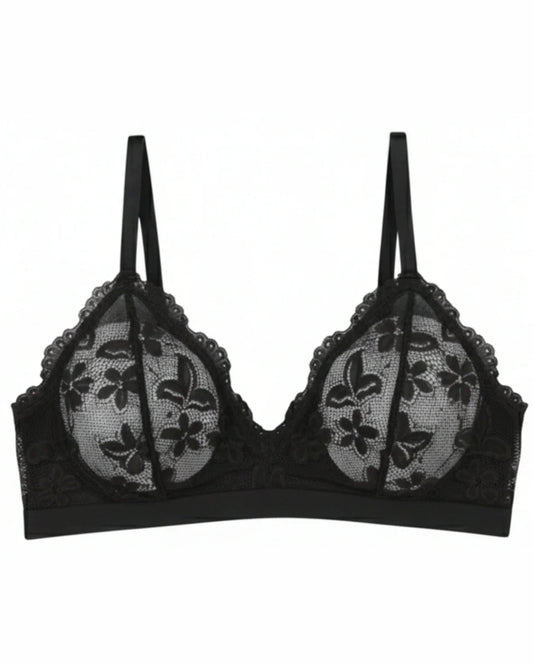 Padded Bra - Noelia - Black