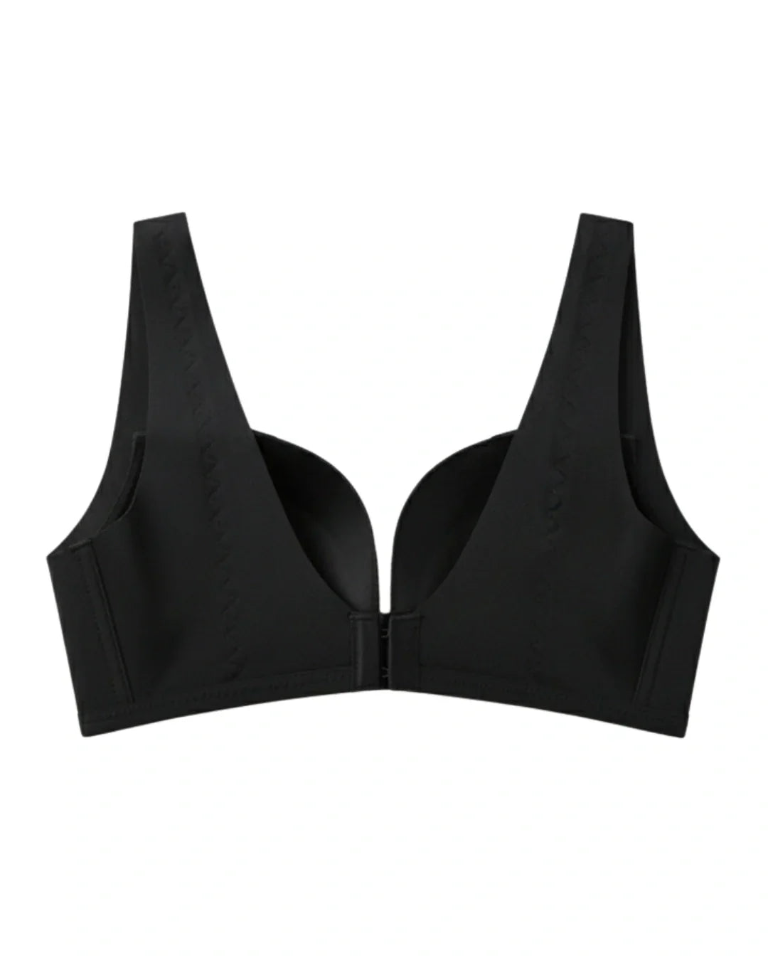 Seamless Padded Bra - Elvra - Black