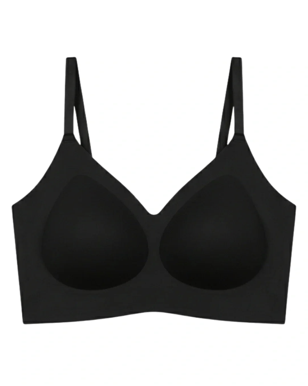 Seamless Padded Bra - Elvee - Black