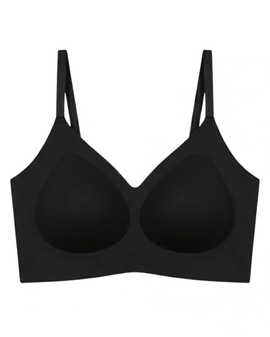 Seamless Padded Bra - Elvee - Black