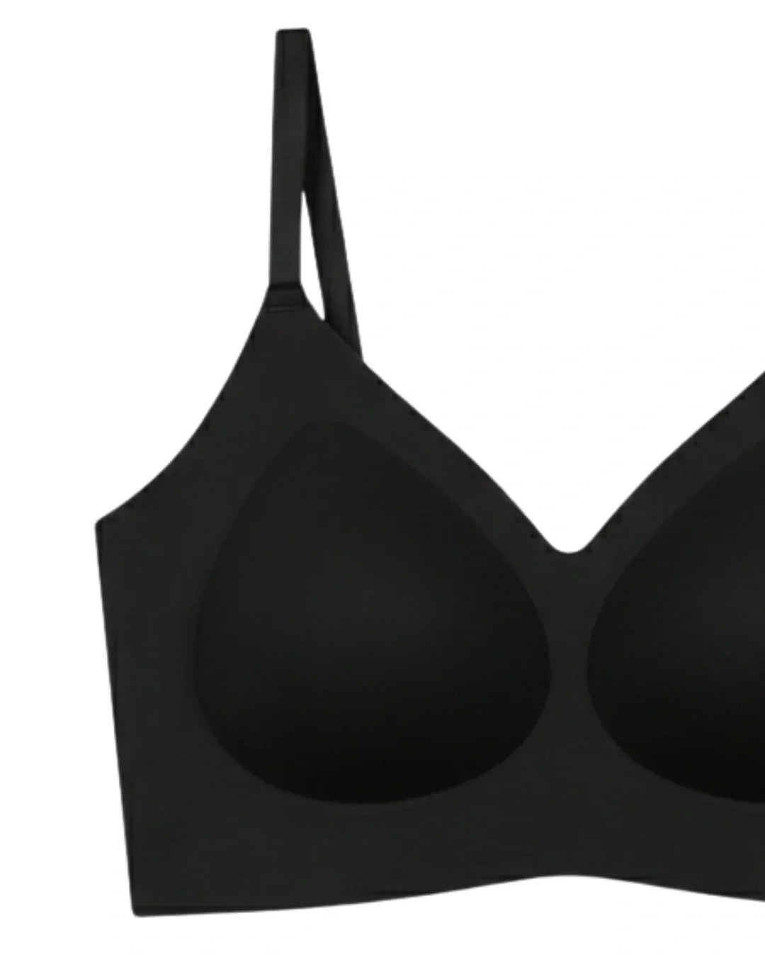 Seamless Padded Bra - Elvee - Black