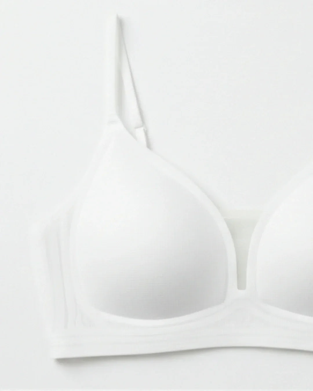 Seamless Padded Bra - Zenvy - White
