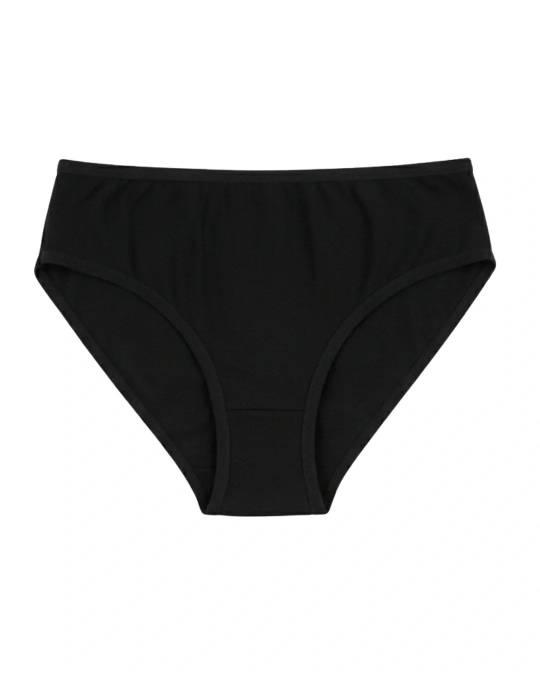 Cotton Brief Panty - Arvia - Black
