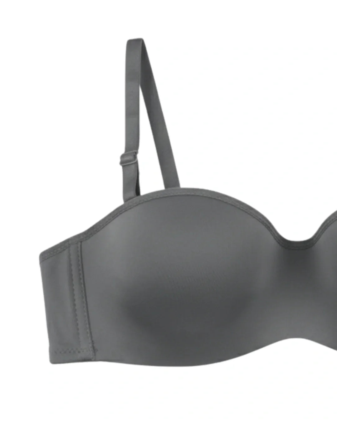 Padded Bra - Soft Wrap - Grey