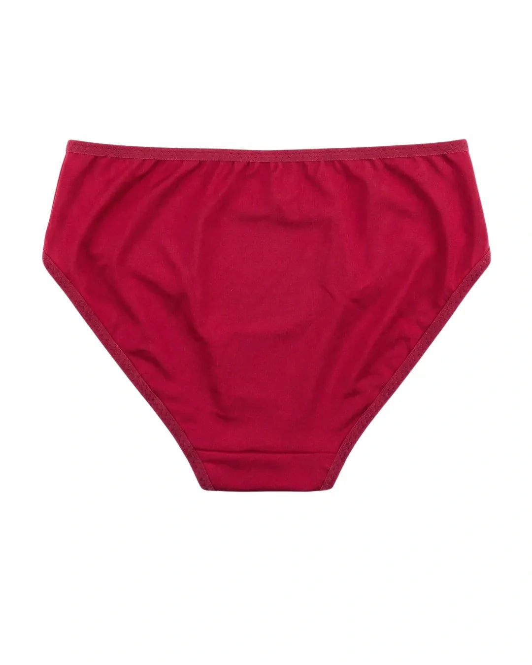 Cotton Brief Panty - Arvia - Maroon