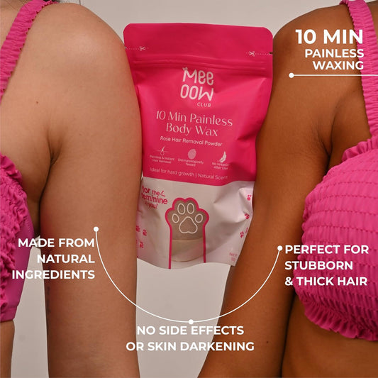 4 in 1 Meeow Hair Removal Wax Powder Mask (ORGINAL)