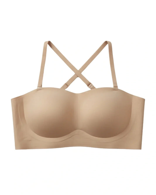 Seamless Padded Bra - Slyxia - Dark Skin
